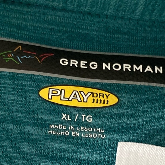 Greg Norman Green Play Dry Fit Golf Shirt Size XL - Picture 13 of 15